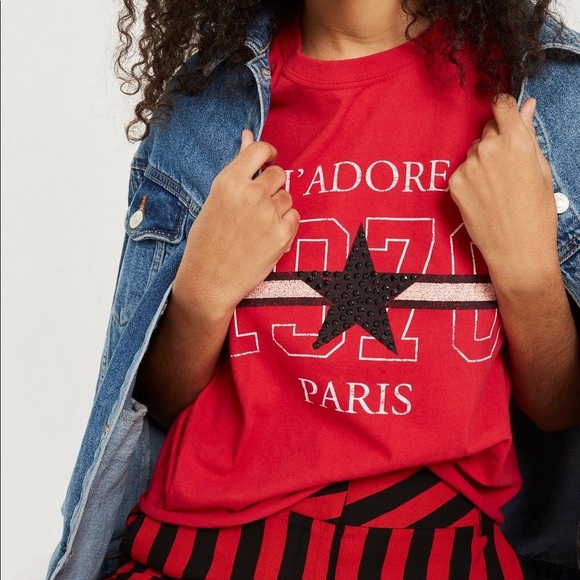 Topshop graphic tee - Picture 1 of 3